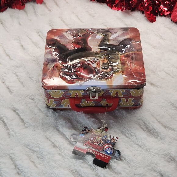 Marvel Avengers 100-Piece Puzzle in Collectible Tin - Picture 7 of 9